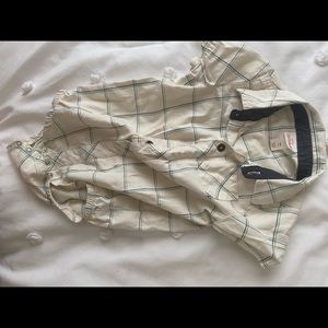 Cat and Jack short sleeve button down size 18 months.